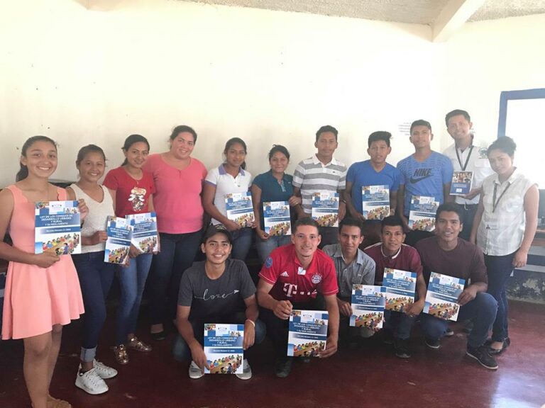 CAPACITACIÓN A ORGANIZACIONES DE JÓVENES DEL MUNICIPIO DE  LAS CRUCES, PETÉN