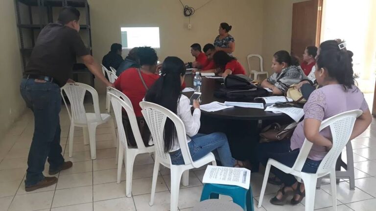 CAPACITACIÓN A PERSONAL DE LAS MUNICIPALIDADES DEL DEPARTAMENTO DE PETÉN