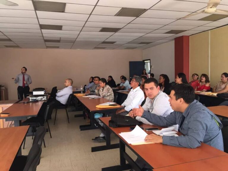 CAPACITACIÓN REALIZADA POR EL MINISTERIO DE FINANZAS PÚBLICAS