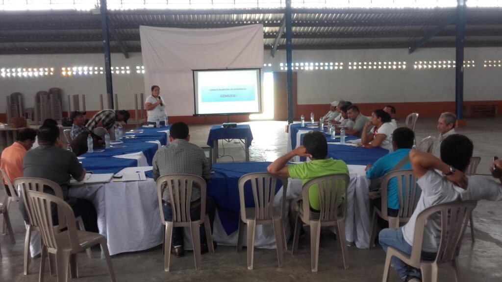 Capacitación a COCODES