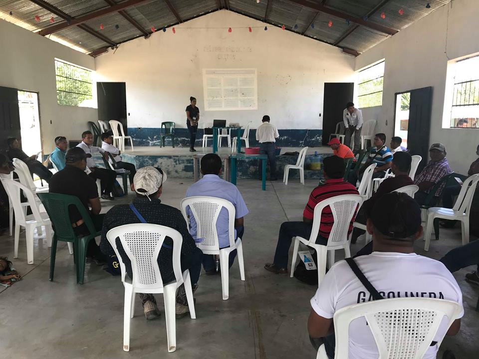Capacitación a COCODES