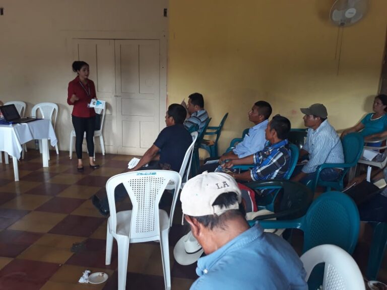 Capacitación a  Consejos Comunitarios de Desarrollo del municipio de San Francisco, Petén