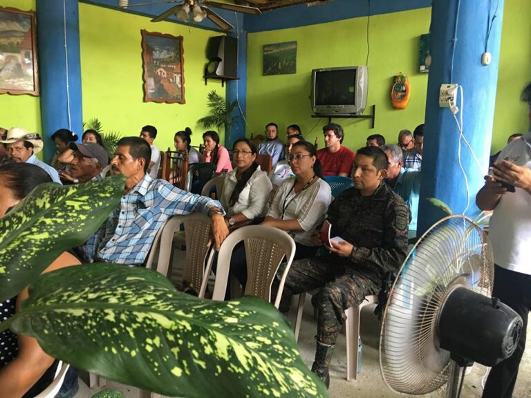 REUNIÓN DE COMUDE, MELCHOR DE MENCOS, PETÉN