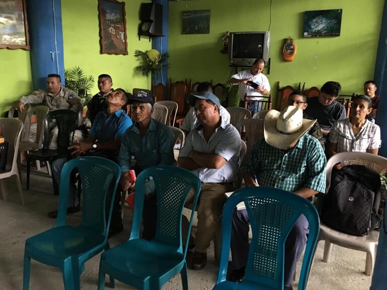 REUNIÓN DE COMUDE, MELCHOR DE MENCOS, PETÉN