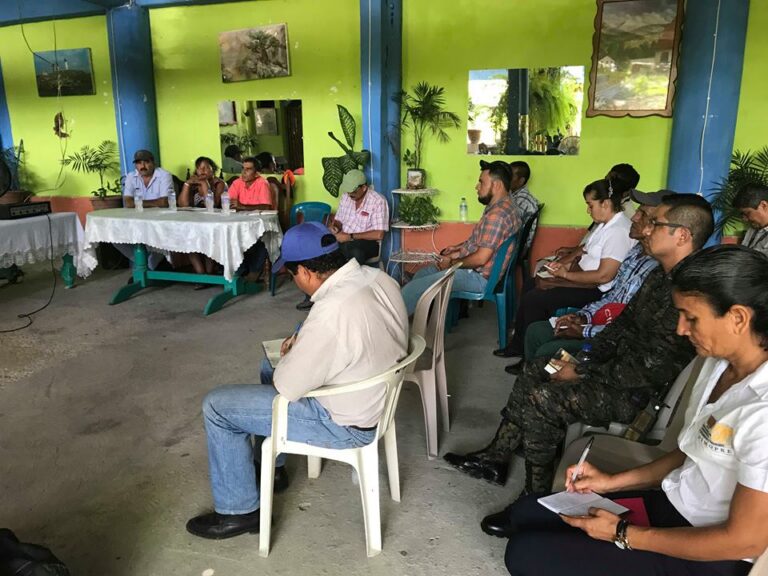 REUNIÓN DE COMUDE, MELCHOR DE MENCOS, PETÉN