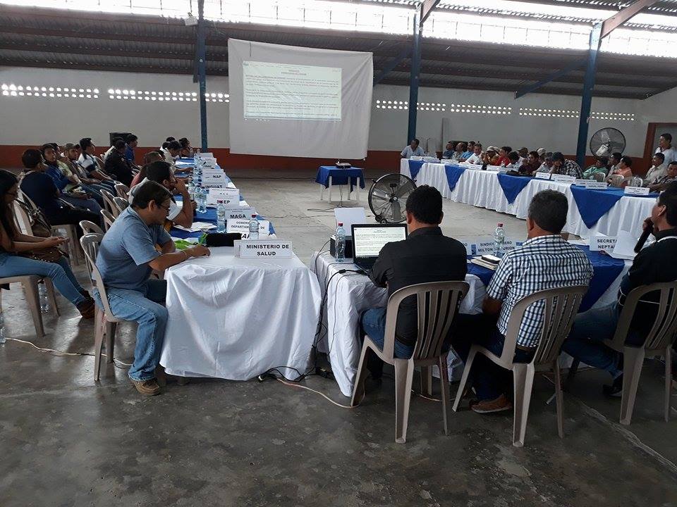 REUNIÓN DE COMUDE SAN ANDRÉS, PETÉN