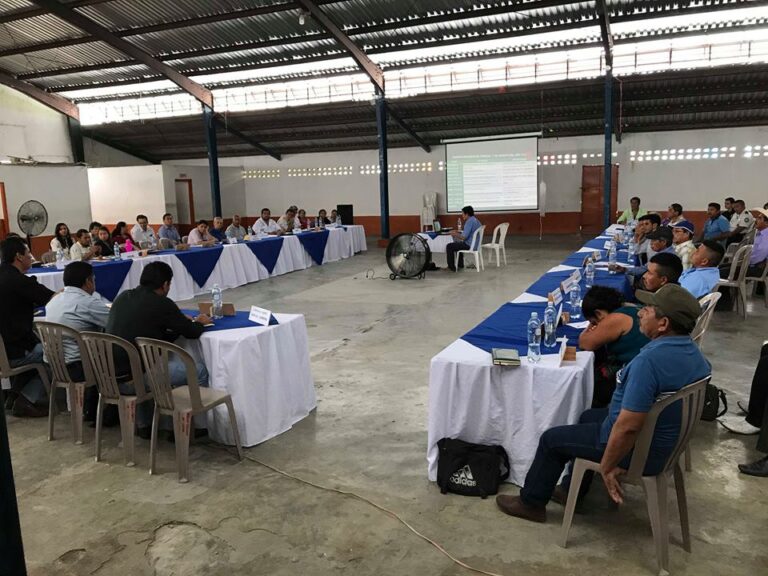 REUNIÓN DE COMUDE SAN ANDRÉS, PETÉN