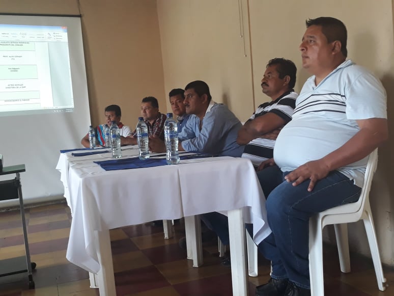 REUNIÓN DE COMUDE, SAN FRANCISCO, PETÉN