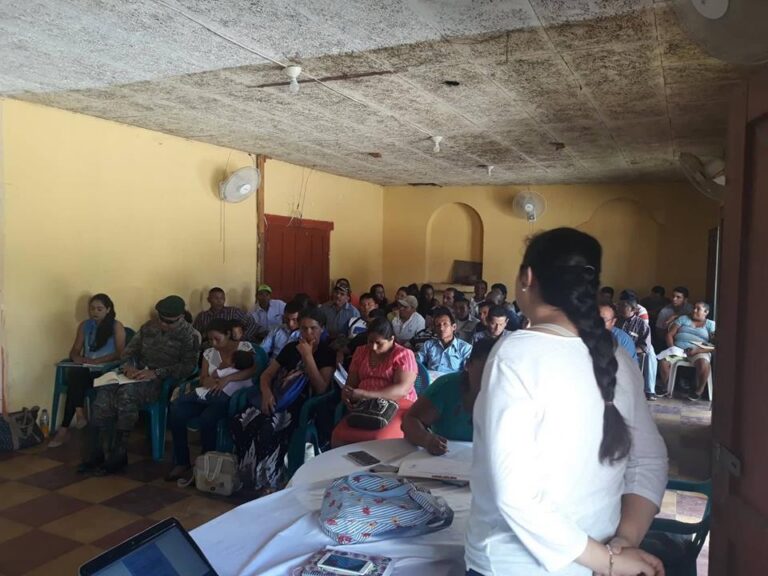 REUNIÓN DE COMUDE, SAN FRANCISCO, PETÉN