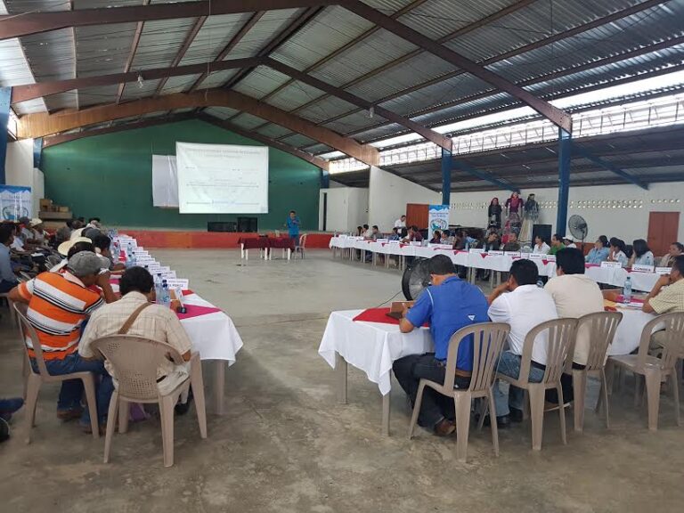 Reunión de COMUDE 2017, del municipio de San Andrés, Petén