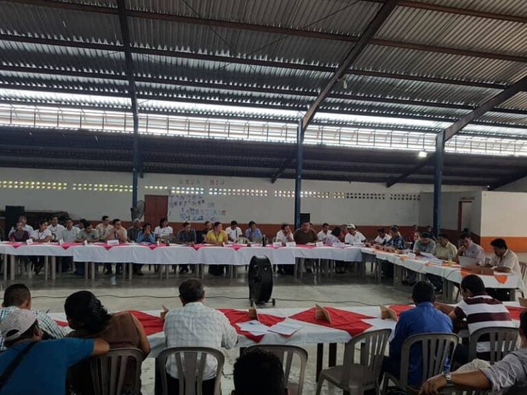 Reunión de COMUDE, San Andrés, Petén