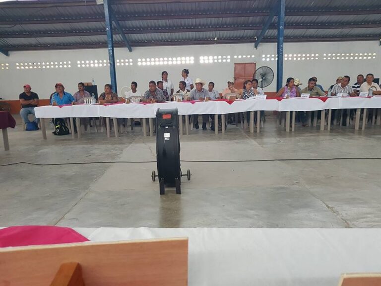 Reunión de COMUDE, San Andrés, Petén