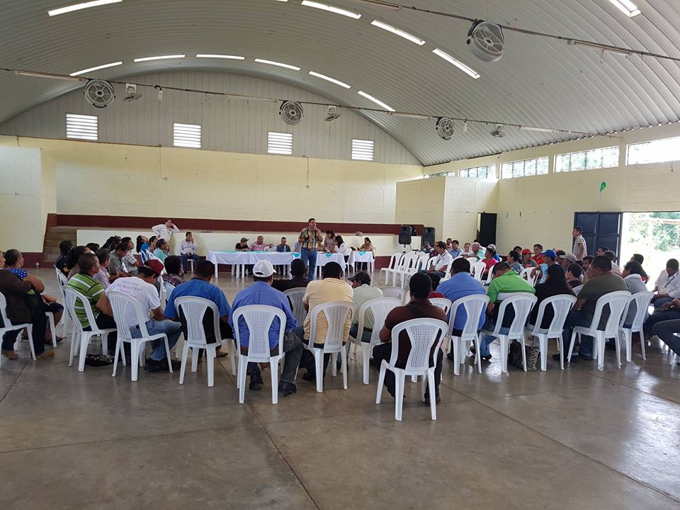 Reunión de COMUDE, Santa Ana, Petén