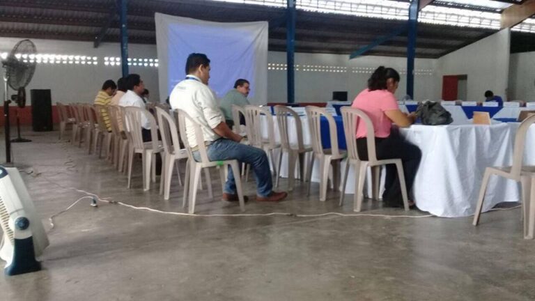 Reunión de COMUDE, San Andrés, Petén