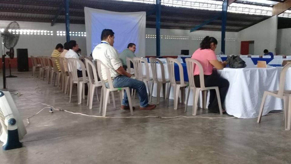 Reunión de COMUDE, San Andrés, Petén