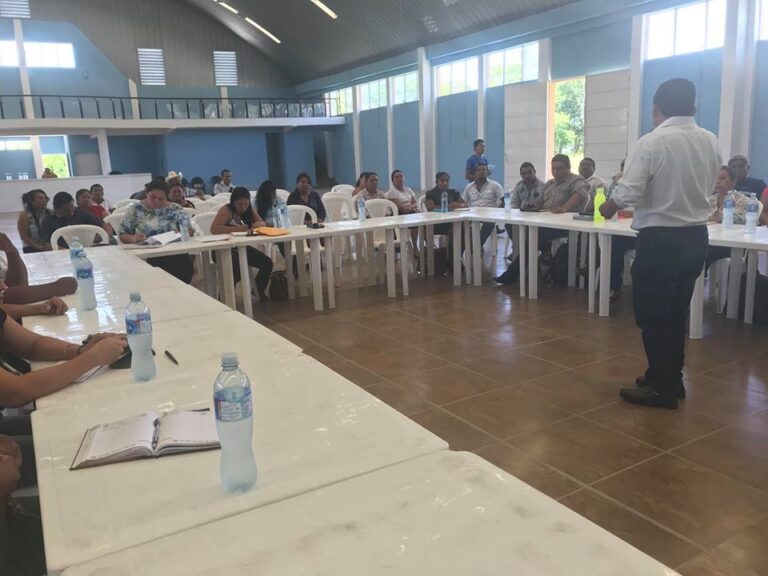 Reunión de COMUDE, San José, Petén