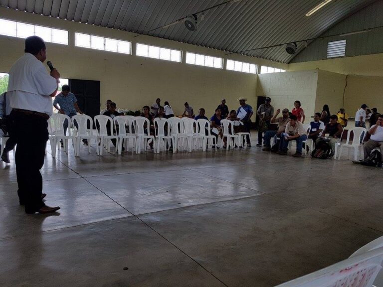 Reunión de COMUDE, Santa Ana, Petén