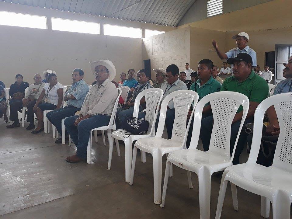 Reunión de COMUDE, Santa Ana, Petén