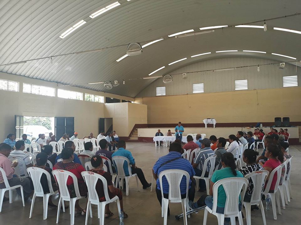 Reunión de COMUDE, Santa Ana, Petén