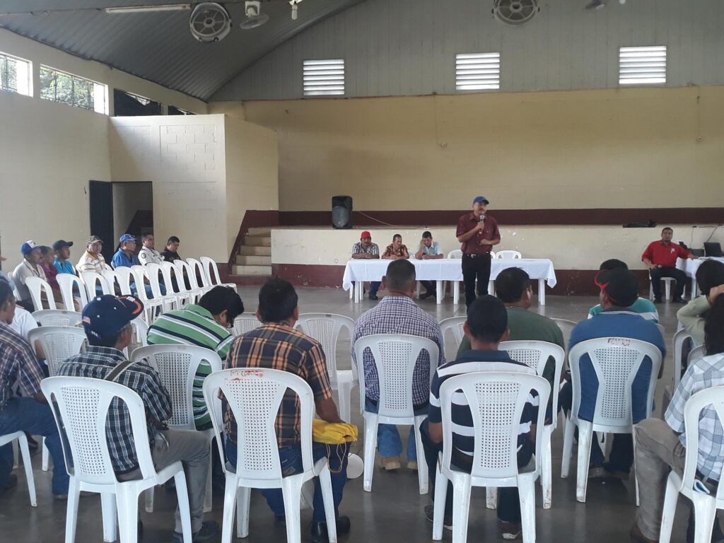 Reunión de COMUDE, Santa Ana, Petén