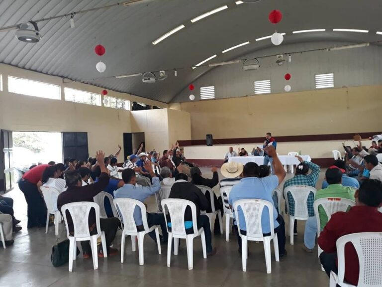 Reunión de COMUDE, Santa Ana, Petén