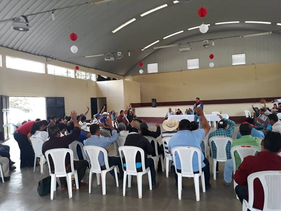 Reunión de COMUDE, Santa Ana, Petén